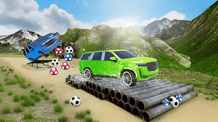 USA Luxurious 4×4 SUV Offroad Using Pripravljen